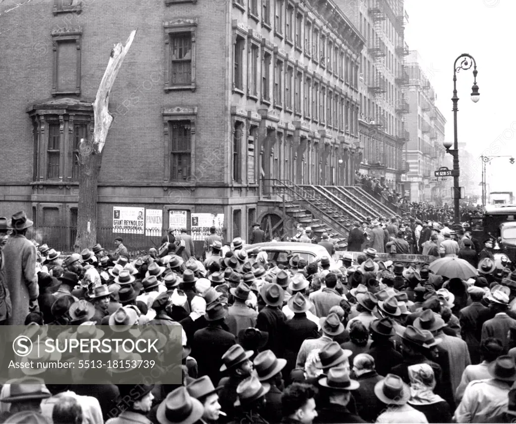 Harlem - New York. April 01, 1947. (Photo by Associated Press Photo).