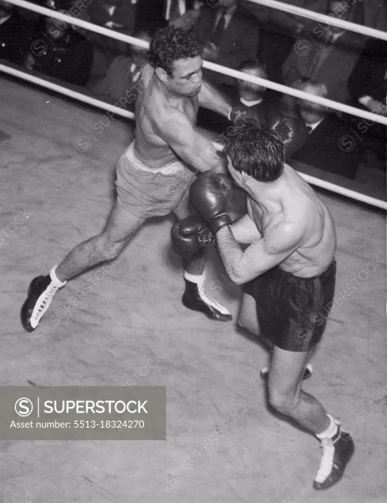 Clem Sands - Boxer. June 6, 1951.