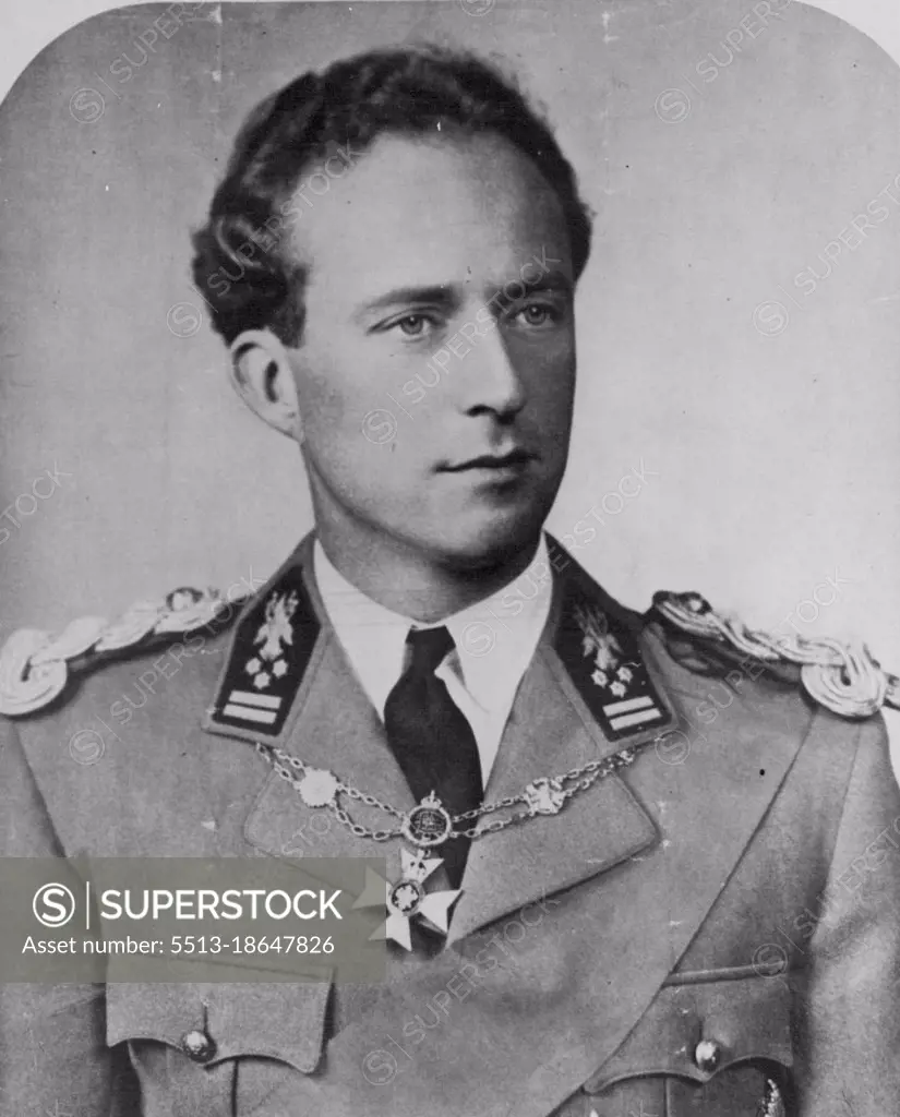 King Leopold of Belgium. August 6, 1945.