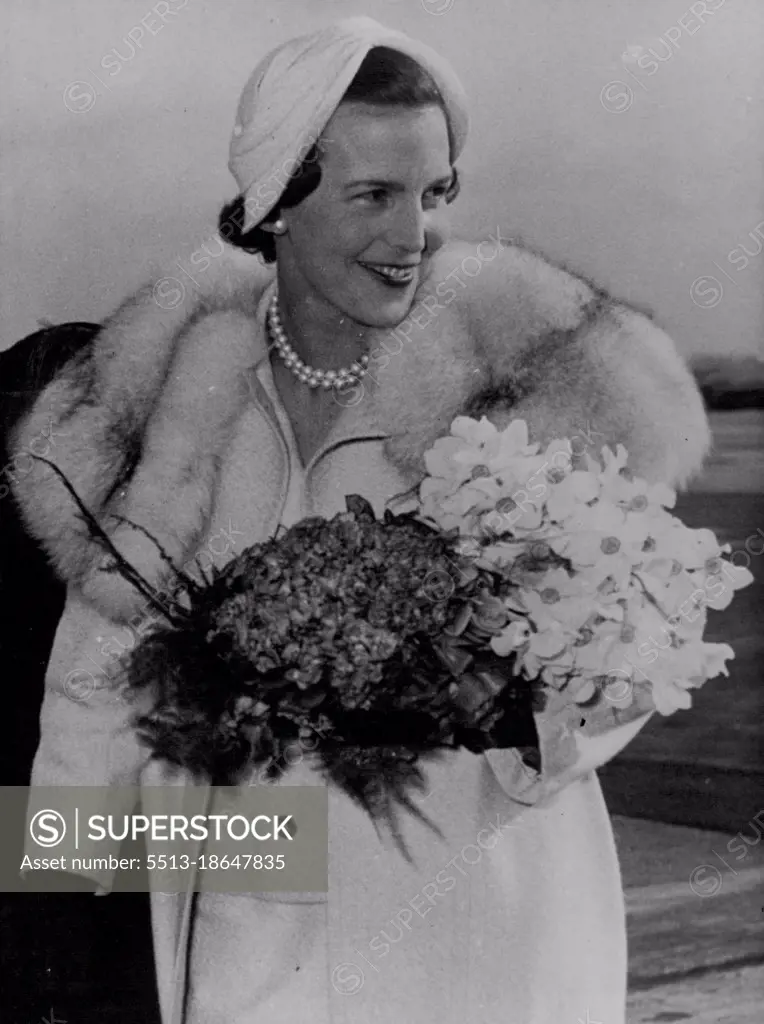 Princess De Rethy - Nee Marie Lilian Baels, she is the second wife of ex-King Leopold of the Belgians; they were married in 1941, and have two children. May 27, 1953. (Photo by Camera Press).