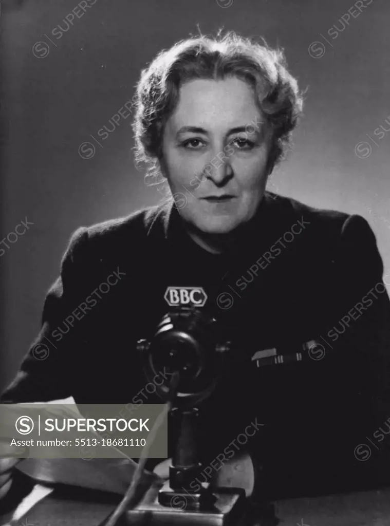 The Dowager Marchioness of Reading G.B.E. August 30, 1947.