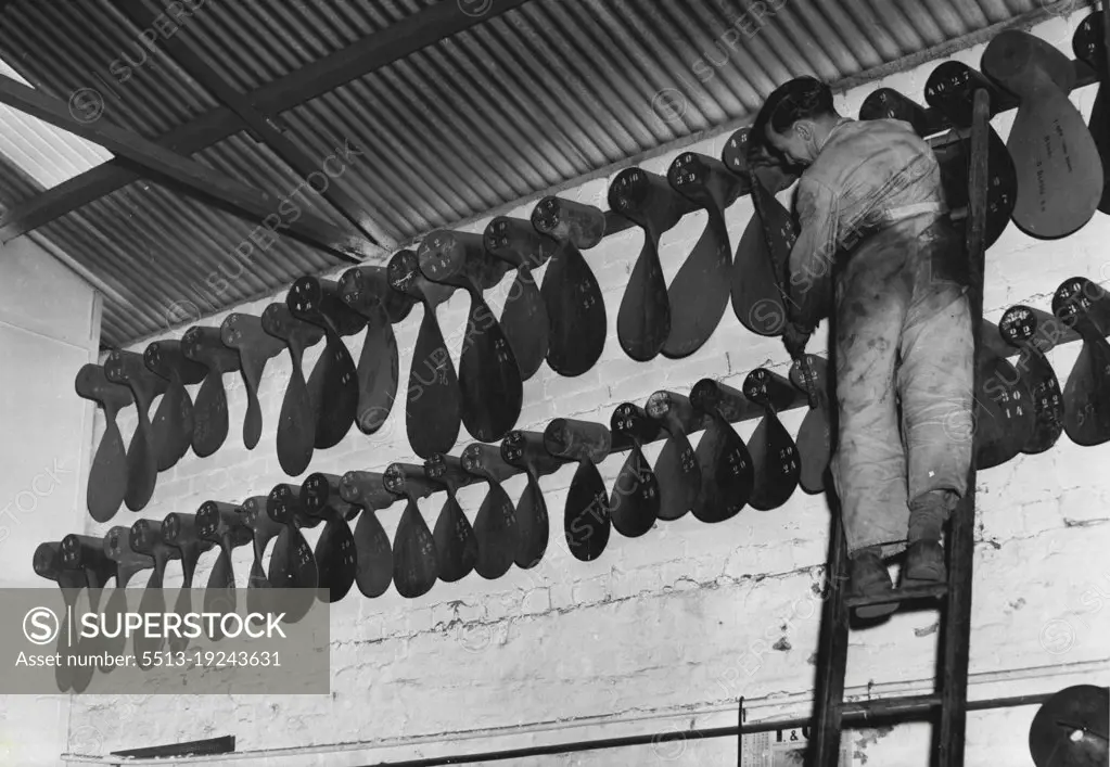 One-Bladed Patterns are Often used to make the mould. September 07, 1955.