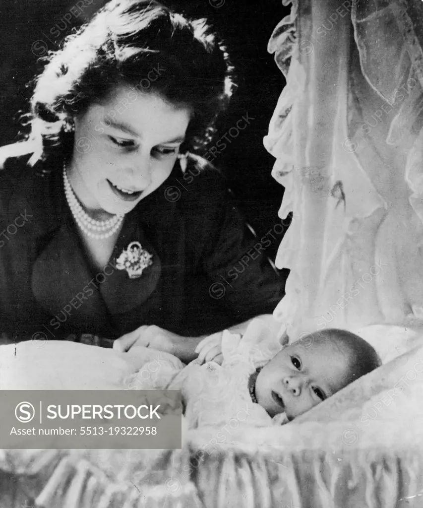 Princess Elizabeth And Her Son :Princess Elizabeth with her baby son, Prince Charles Philip Arthur George, now five weeks old, whose father is the Duke of Edinburgh, seen together in this charming photograph taken by Mr Cecil Beaton, at Buckingham Palace, London.The Royal baby will be known as Prince Charles of Edinburgh. December 21, 1948.