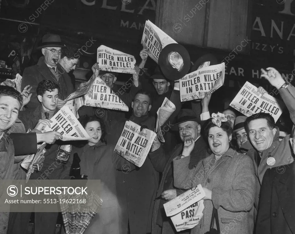 V-E Day Celebrations - New York. May 21, 1945.