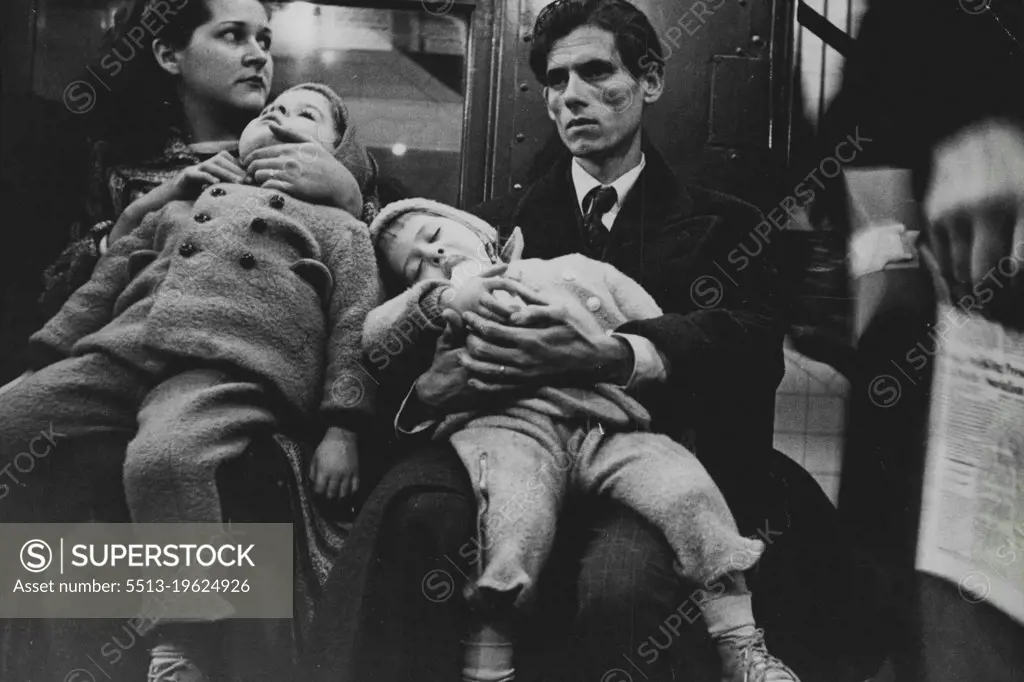 Subways - New York. March 13, 1947.