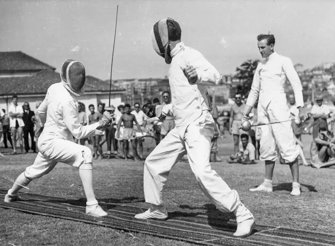 Sports - Fencing - Till - 1969. June 6, 1952.