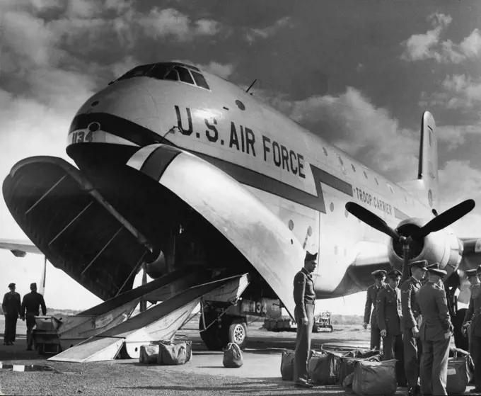 U.S. Air Force Globemaster. May 25, 1955.