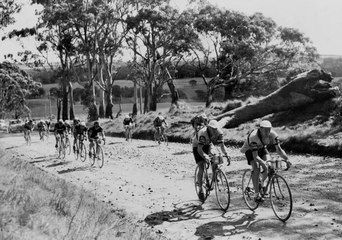 Cycling - Road Racing. October 14, 1952.;Cycling - Road Racing.