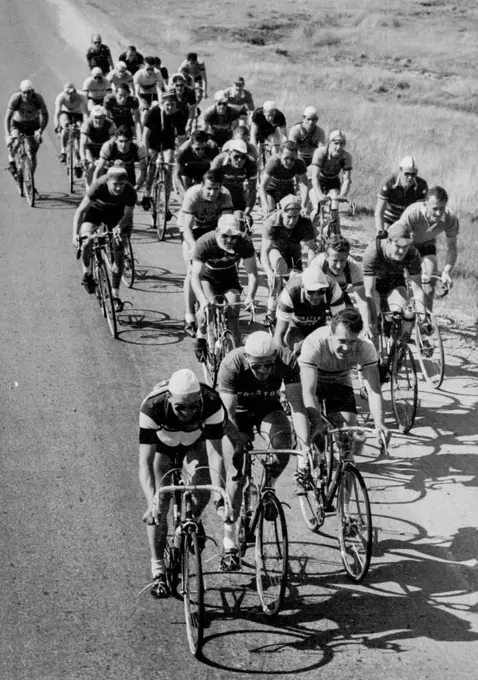Cycling - Road Racing. October 08, 1954.;Cycling - Road Racing.