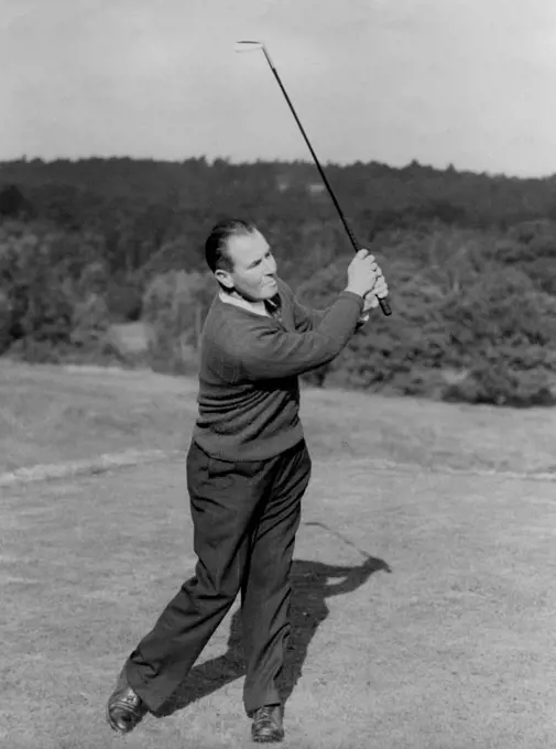 James Adams Golfer. November 01, 1951 (Photo by Reuter Photo);James Adams Golfer.