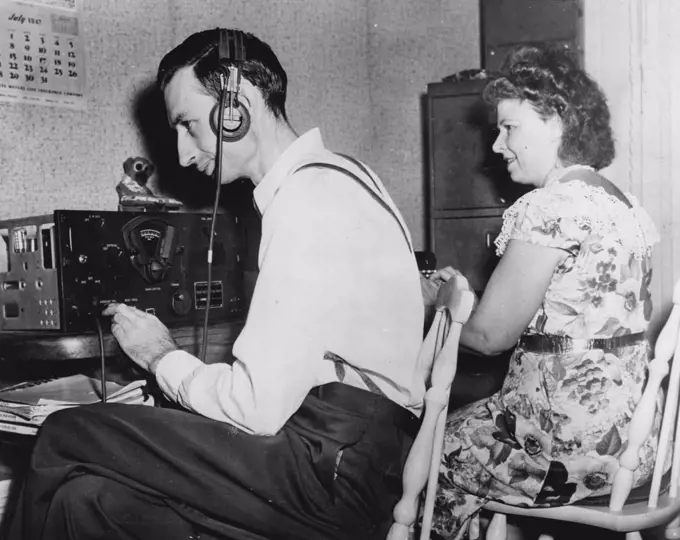 Ear Phones - Head Phones - Radio. October 16, 1947. 