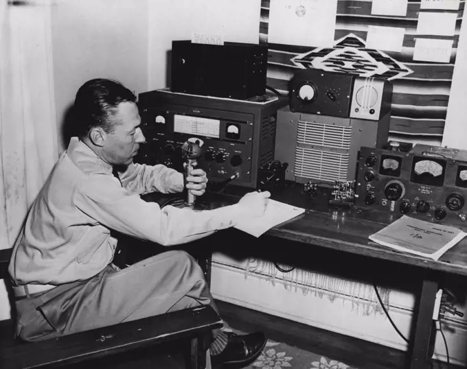 Mobile Transmitting Unit - Radio. December 27, 1951. 