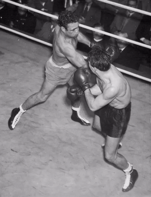 Clem Sands - Boxer. June 6, 1951.