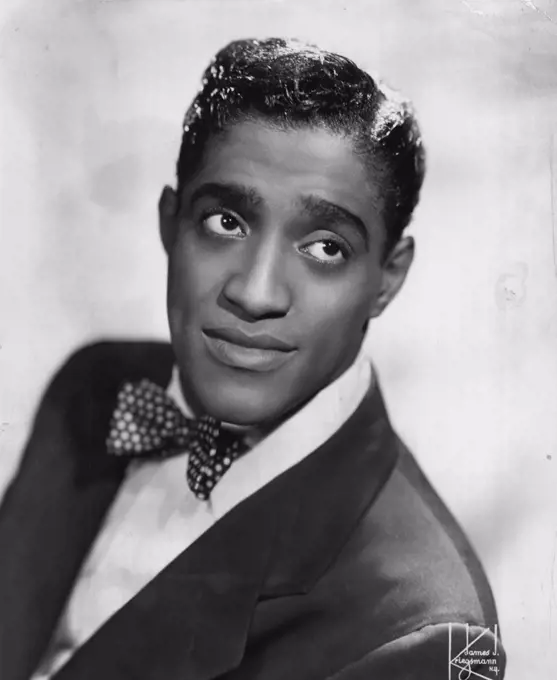 Sammy Davis Jr. featured with Will Mastin TrioSammy Davis, Jr., appears with the Will Mastin trio on the vaudeville show opening today at the Palomar. October 10, 1949. (Photo by Capitol Recording Artist).