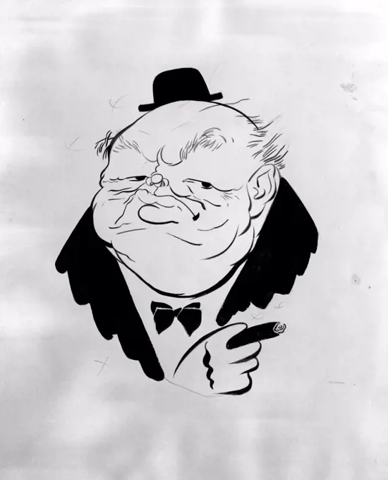 Churchill. March 29, 1954. 