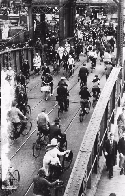 Copenhagen - Denmark. July 1, 1935. (Photo by Atlantic Photo).