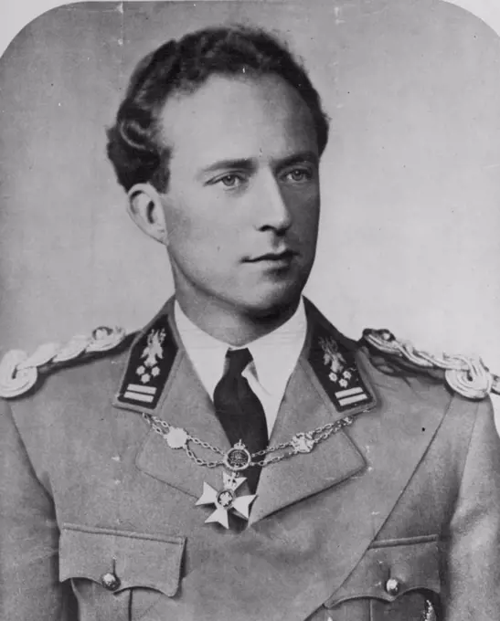 King Leopold of Belgium. August 6, 1945.