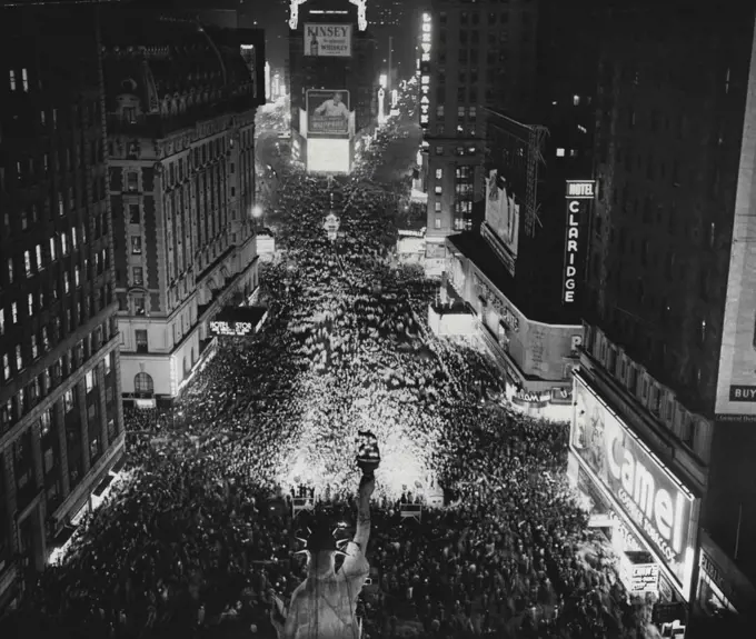 V-E Day Celebrations - New York. May 28, 1945.