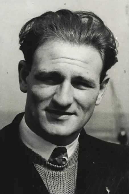 Ike Owens - England RL. December 14, 1949.