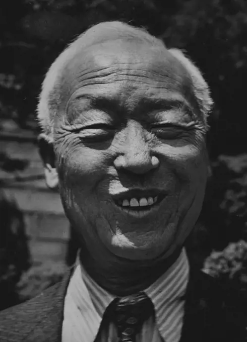 Syngman Rhee, President of the Republic of Korea. August 01, 1954. (Photo by Horace Bristol, Camera Press).