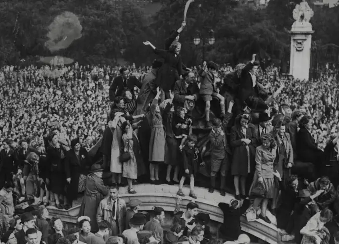 VE - Victory in Europe - Day was 40 years ago on Wednesday. Andrew Casey in London, Susan Anthony in New York, Bill Mellor in Bonn and Nancy Berryman asked various people what that day meant to them. October 05, 1945.