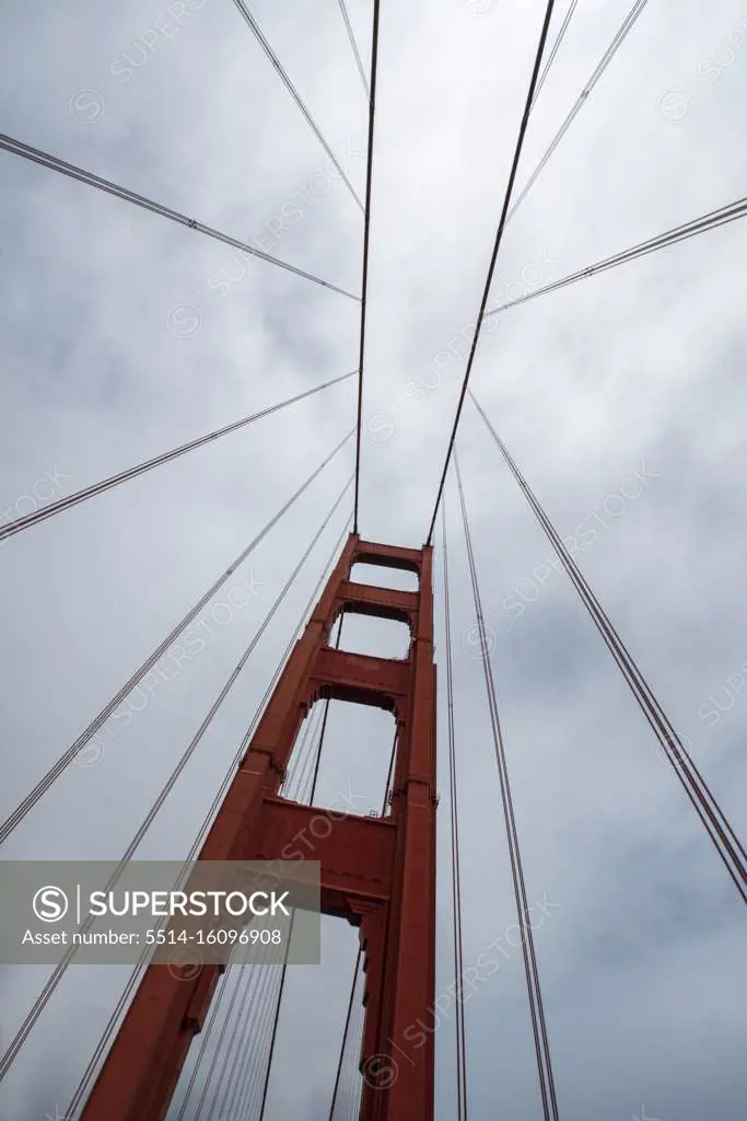 Views of the Iconic Golden Gate Bridge in San Francisco