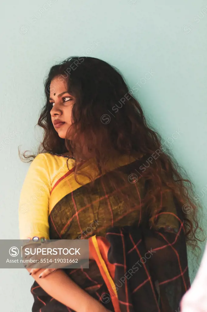portrait of a Indian girl