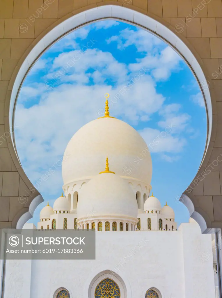Sheikh Zayed grand mosque, Abu Dhabi, United Arab Emirates