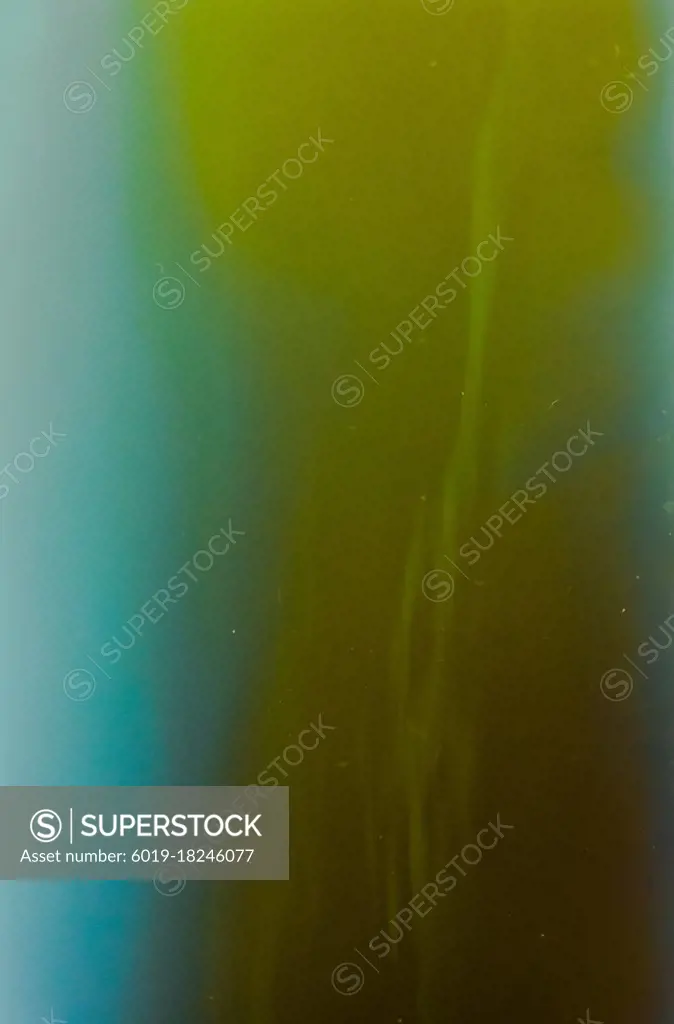 Abstract Yellow and Green Textured Film Background