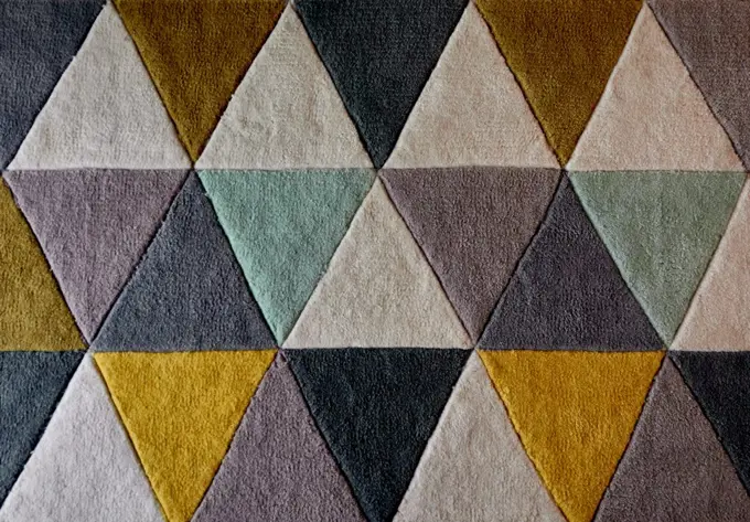 Colorful carpet details for background