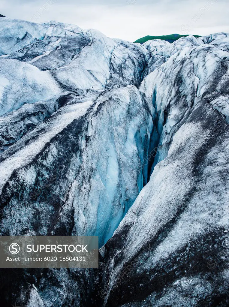 Glaciers of Skaftafell national park, Vatnajökull, Southeast Iceland, Scandinavia, Europe