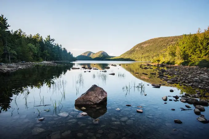 Jordon pond, Acadia national park, Maine, United States