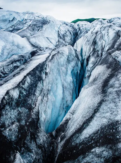 Glaciers of Skaftafell national park, Vatnajökull, Southeast Iceland, Scandinavia, Europe