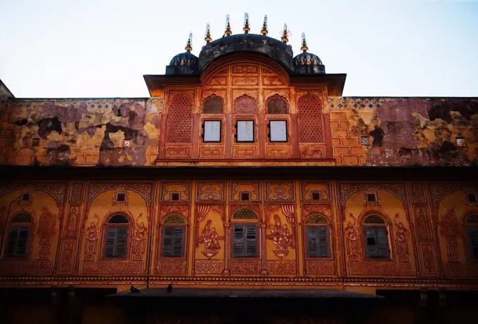 Old building in Jaipur, Rajasthan, India