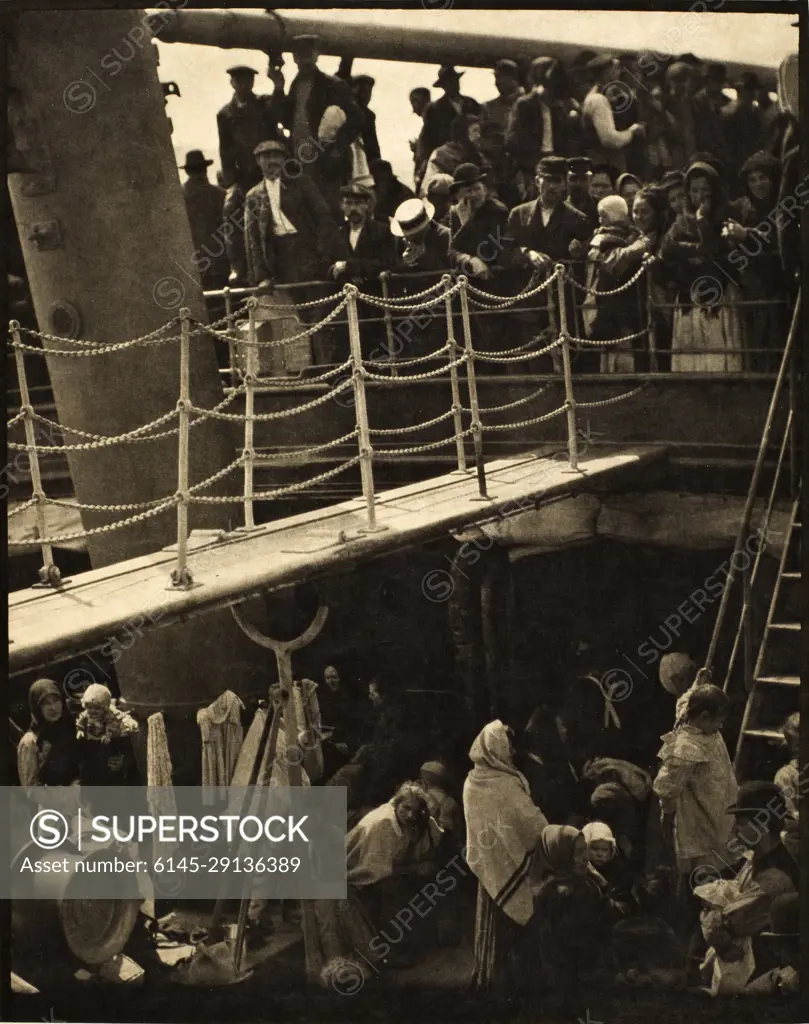 Steerage. Alfred Stieglitz (United States, 1864-1946). United States, 1907. Photographs. Photogravure