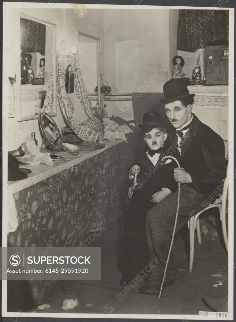 Elsevier photo collection. Charlie Rivel Charlie Jr. (Charlie Chaplin Imitator). 1931