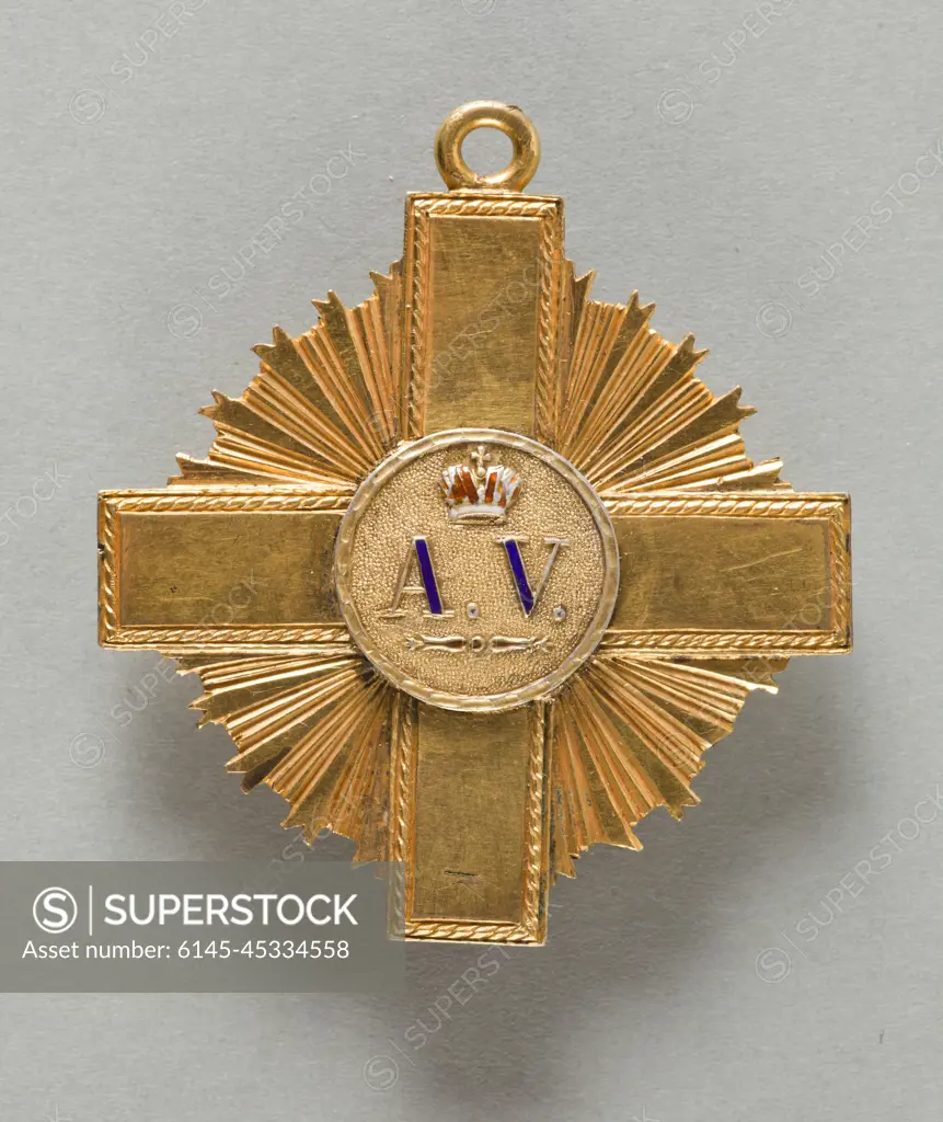 A cross worn by a master's degree in theology of the Clergy Academy in Vilnius