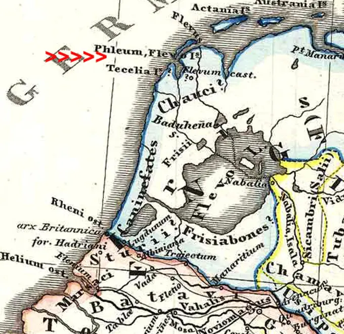 1865 Spruner Map FLEVVM