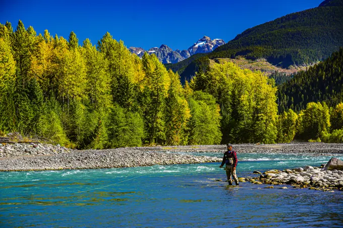 September is a favorite month for fly fishing.