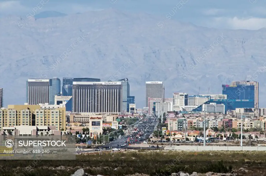 Skyscrapers in a city, Las Vegas, Nevada, USA