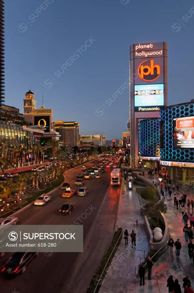 Hotel in a city, Planet Hollywood Resort And Casino, The Strip, Las Vegas, Nevada, USA