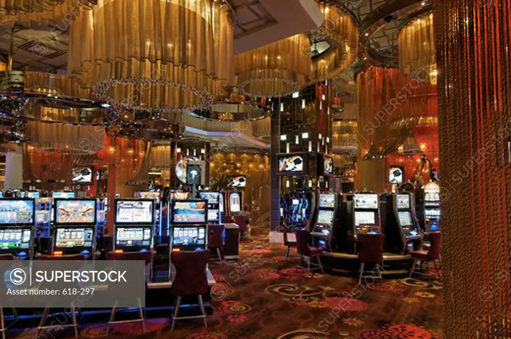 Interiors of a luxury hotel, Las Vegas, Nevada, USA