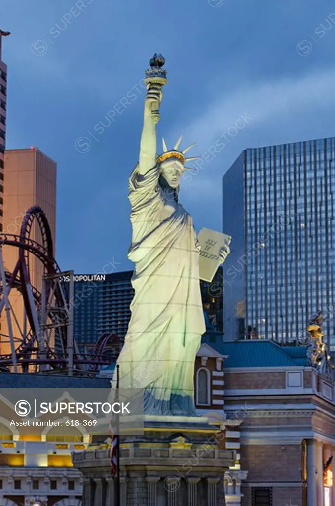 USA, Nevada, Las Vegas, Statue of Liberty replica