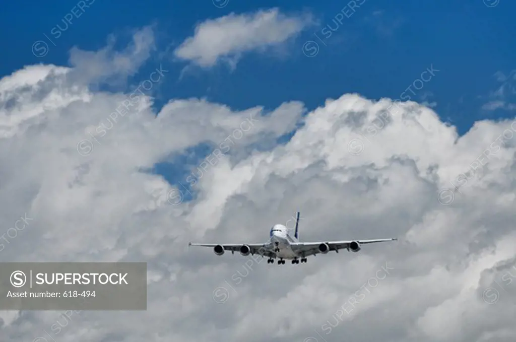 USA, California, Los Angeles, Westchester, LAX, Singapore Airlines operated Airbus A380-841