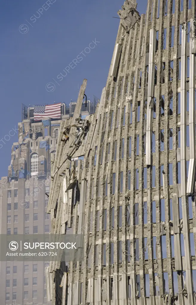 World Trade Center Attack Aftermath September 15, 2001 New York City, USA 