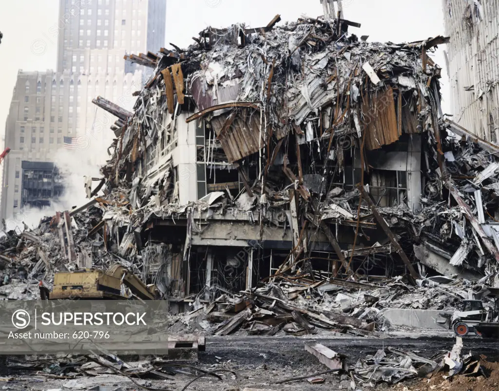 World Trade Center Attack Aftermath New York City USA 