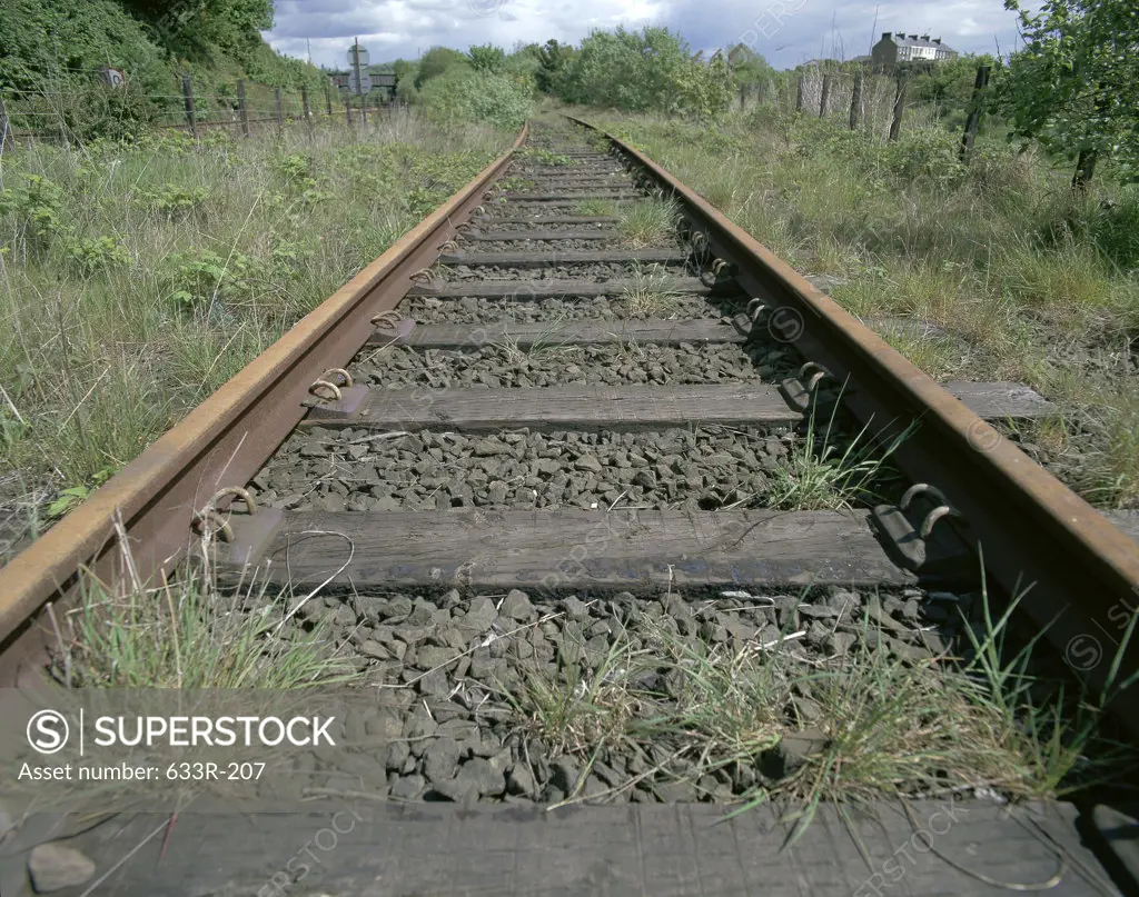 Railroad tracks, Fife, Scotland