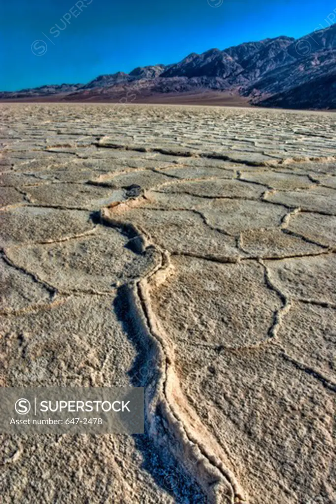 salt flats-badwater-lowest point in usa-minus 282 feet elevation-death valley national park-california