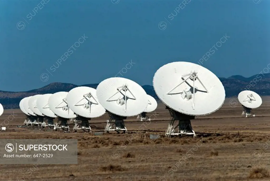 Radio Telescopes, Very Large Array, National Radio Astronomy Observatory, Socorro, New Mexico, USA