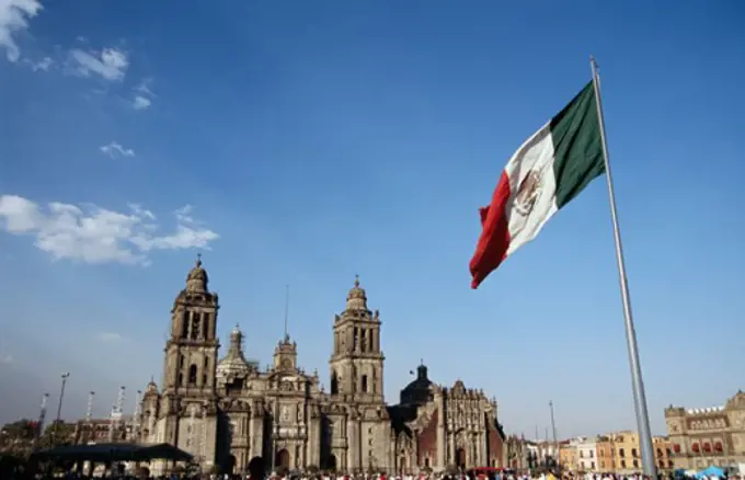 Plaza de la Constitucion  Mexico City Mexico